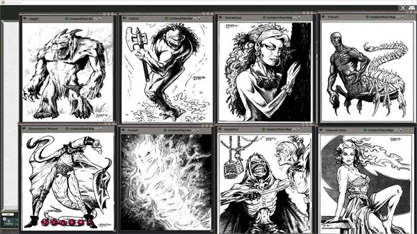 Fantasy Grounds - MC11 Monstrous Compendium Forgotten Realms Appendix (2E)