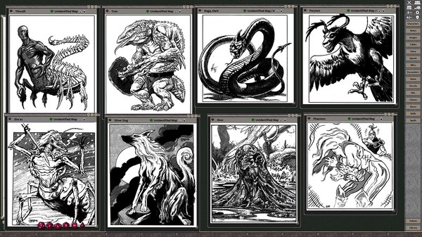 Fantasy Grounds - MC11 Monstrous Compendium Forgotten Realms Appendix (2E)