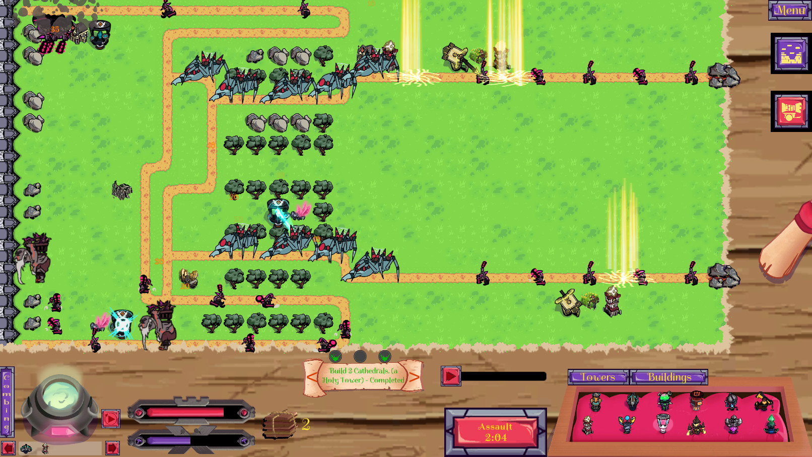 #8. Tower Alchemy (Steam) Podle: Mischief & Mayhem Studios