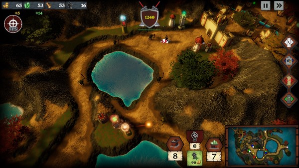 Screenshot z Sorcs: Siege Chronicles