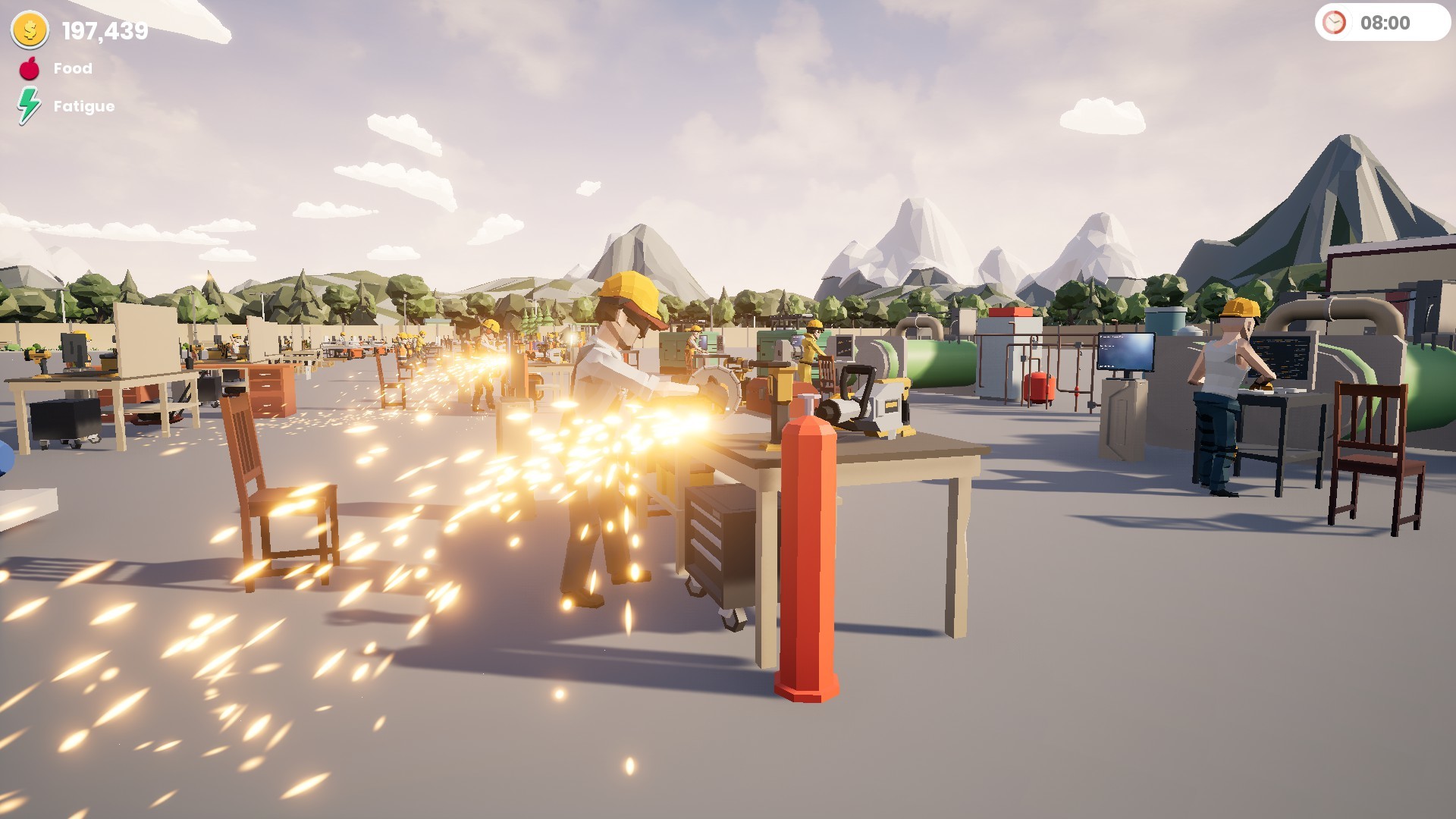 Factory Manager Simulator gameplay screenshot 1