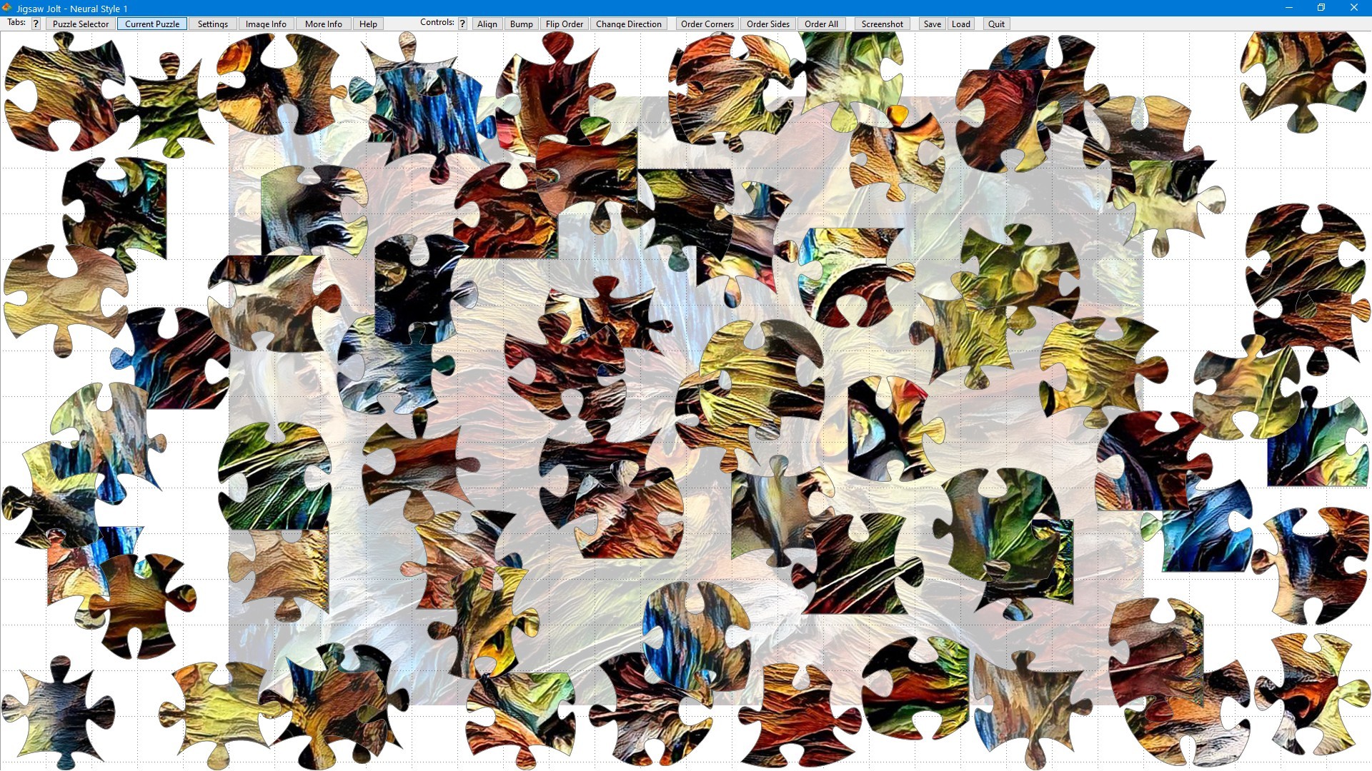 #6. Jigsaw Jolt: Neural Style 1 (Steam) 由: Bill Stanbrook