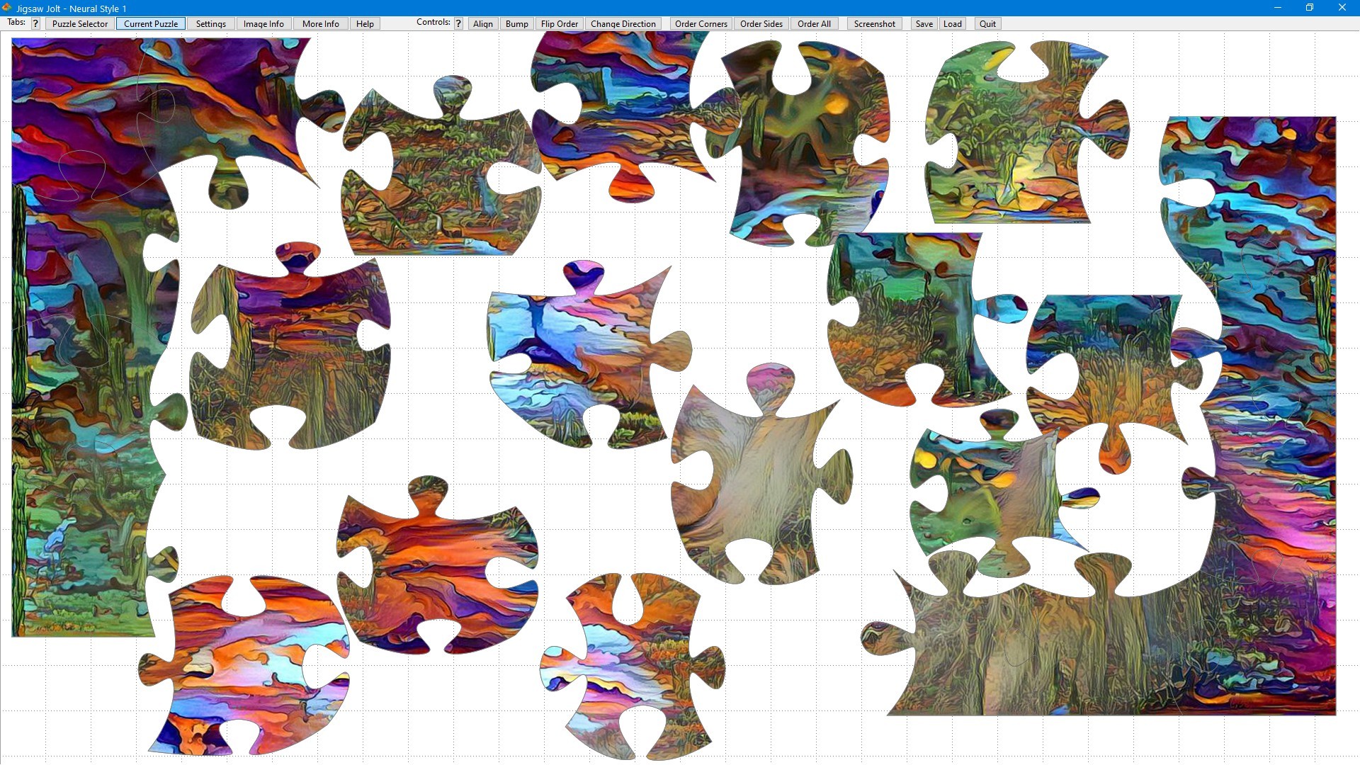 #2. Jigsaw Jolt: Neural Style 1 (Steam) 由: Bill Stanbrook
