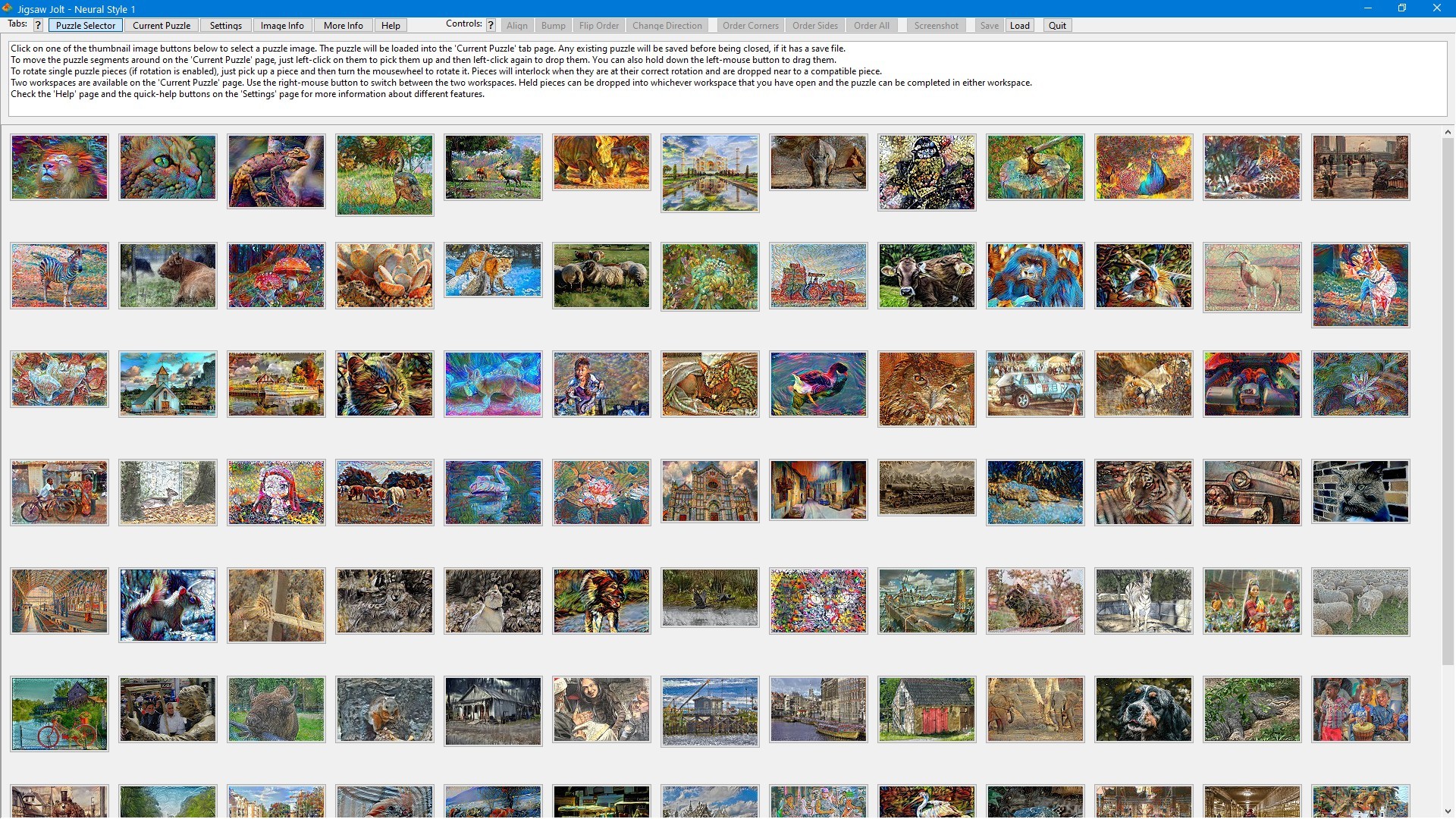 #3. Jigsaw Jolt: Neural Style 1 (Steam) 由: Bill Stanbrook