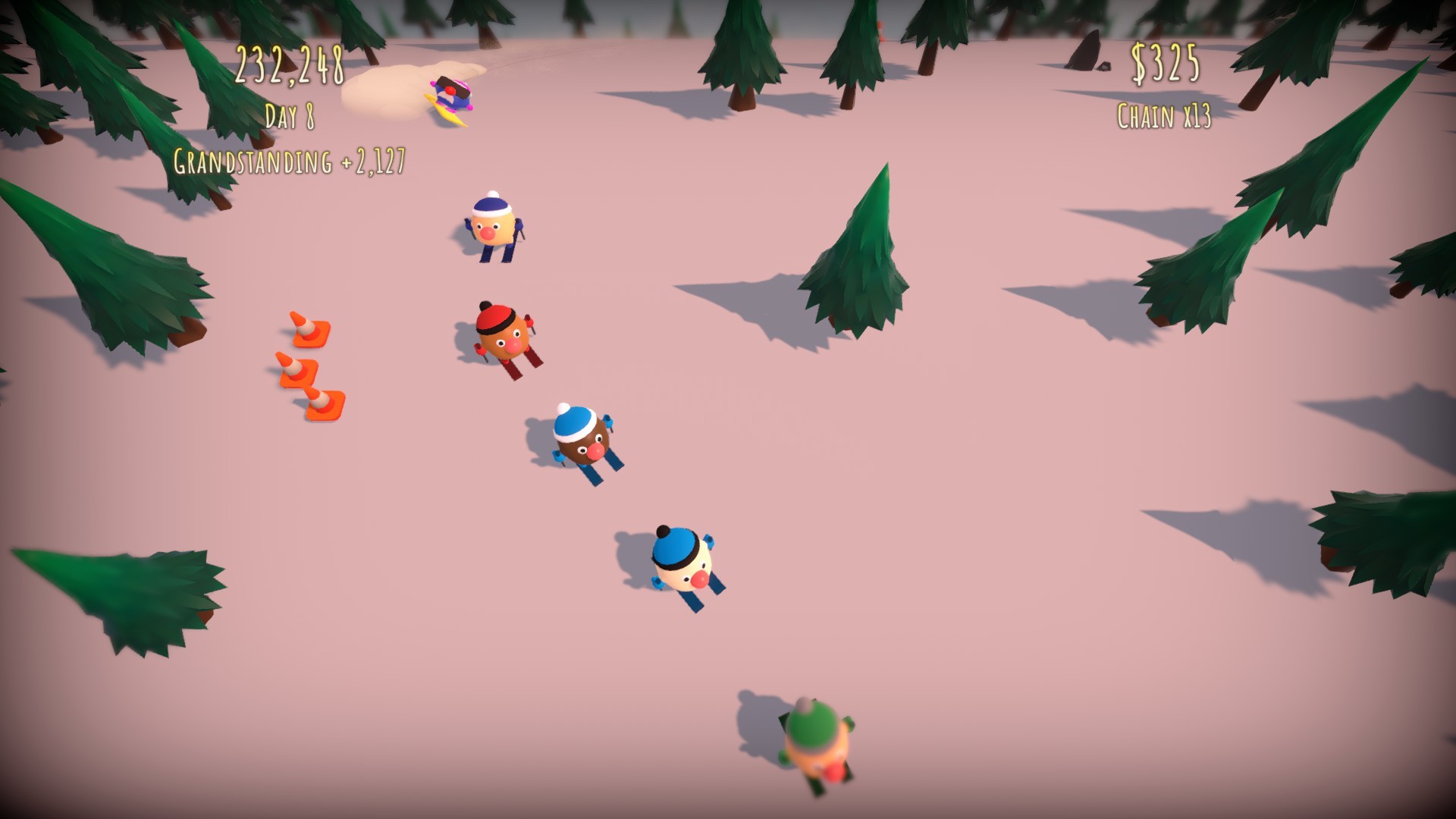 #9. Horatio Goes Snowboarding (Steam) By: Infinite State Games