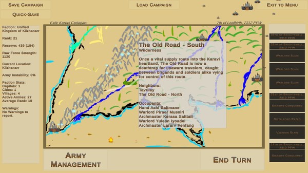 Lords of the Darkreign screenshot 1