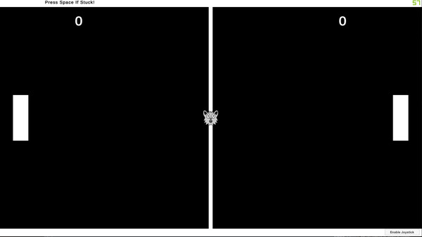 Screenshot z Endless Furry Ping-Pong