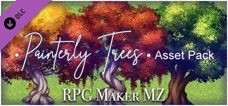 RPG Maker MZ - Painterly Trees Asset Pack banner image