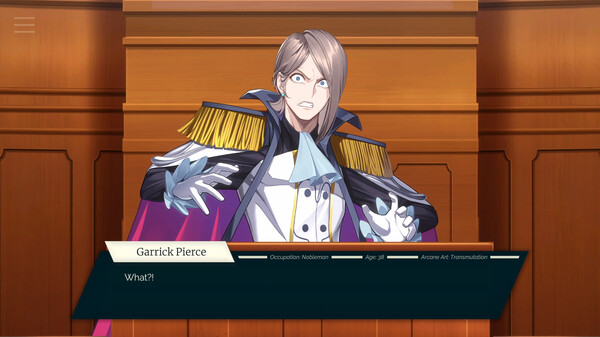 Screenshot z Tyrion Cuthbert: Attorney of the Arcane