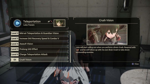 Screenshot z SCARLET NEXUS Bond Enhancement Pack 1