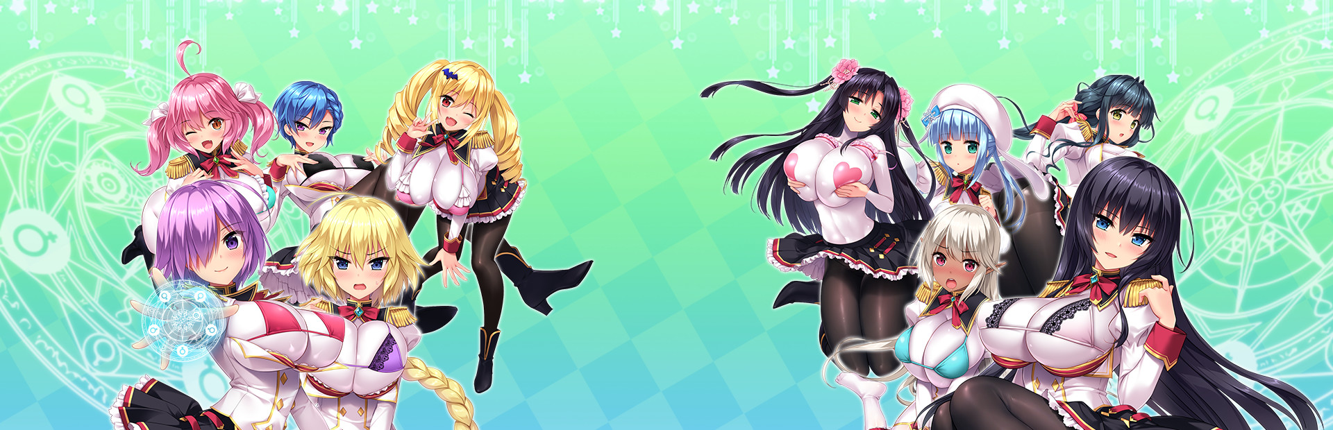 OPPAI Academy Big, Bouncy, Booby Babes!
