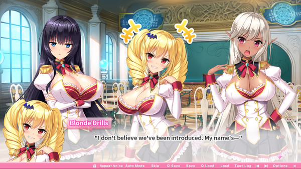 Screenshot z OPPAI Academy Big, Bouncy, Booby Babes!