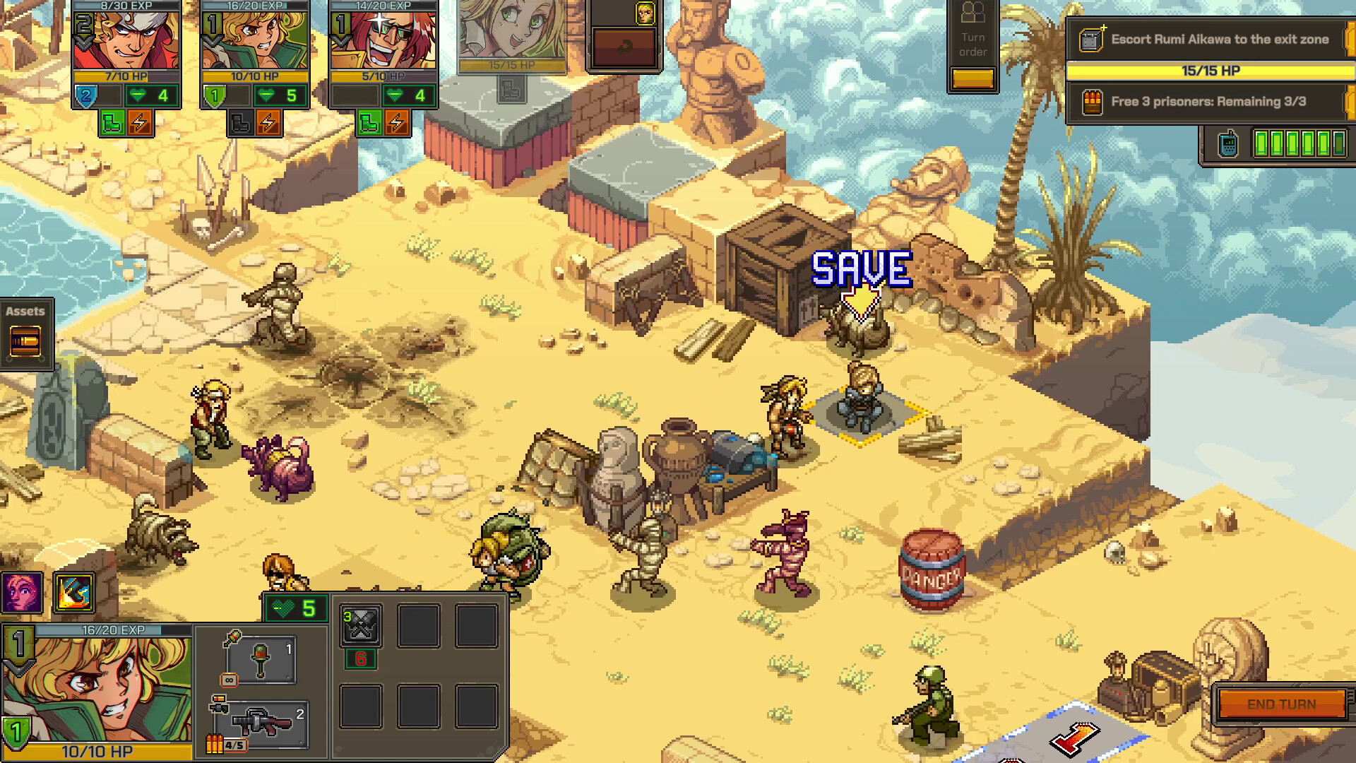 Metal Slug Tactics в Steam