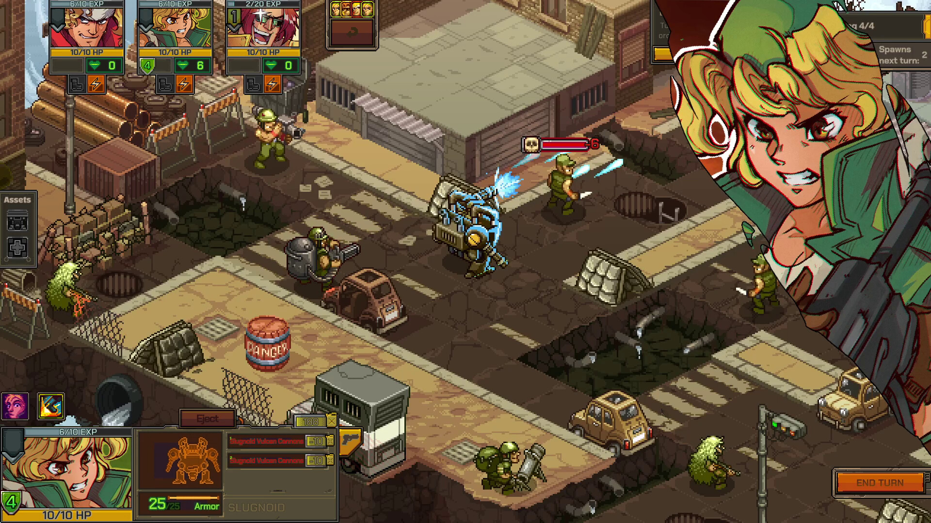 Metal Slug Tactics в Steam