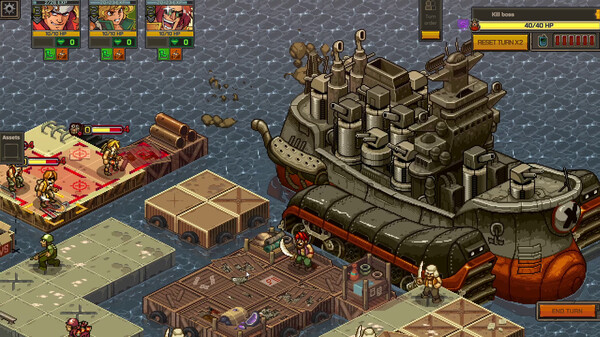 Screenshot z Metal Slug Tactics