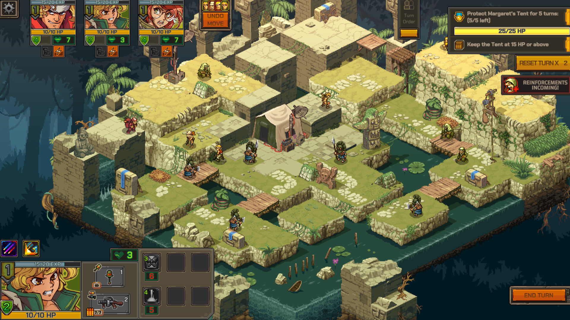 Metal Slug Tactics в Steam