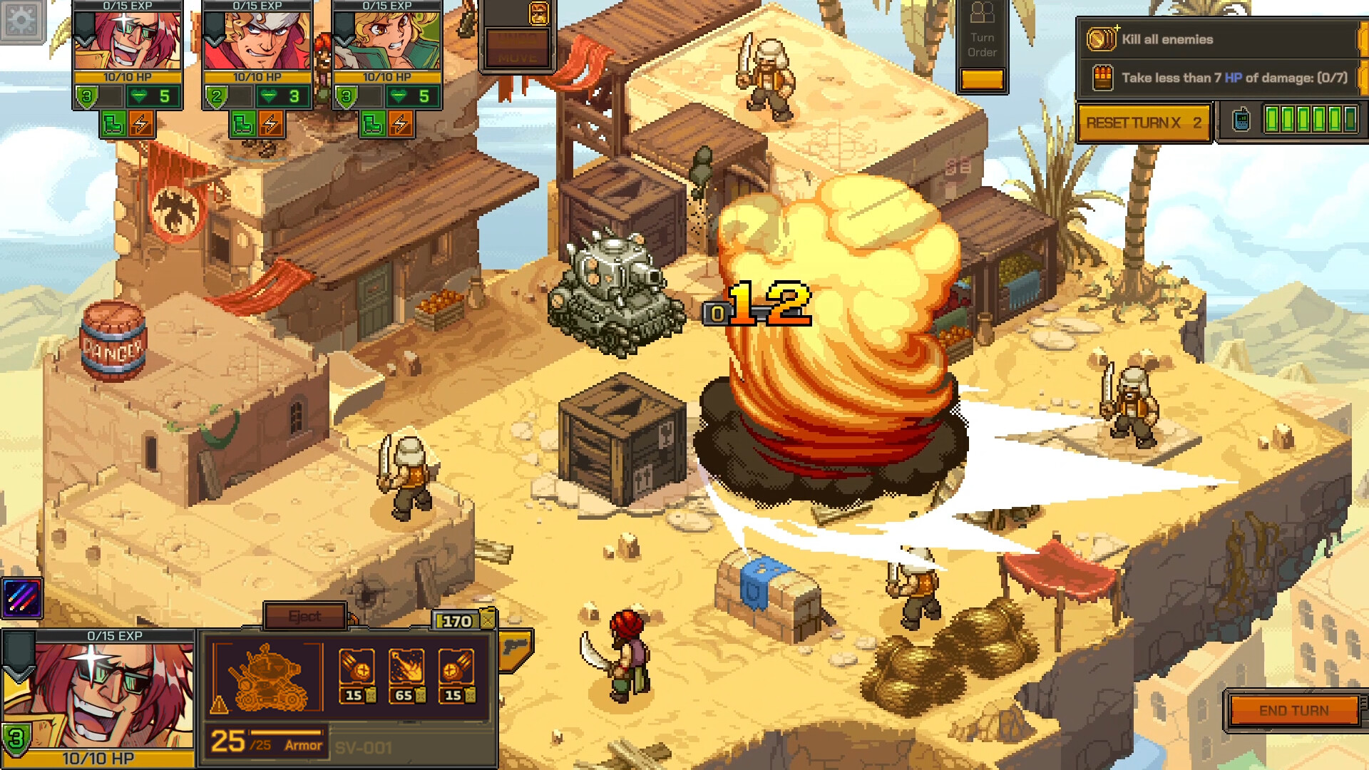 Metal Slug Tactics в Steam