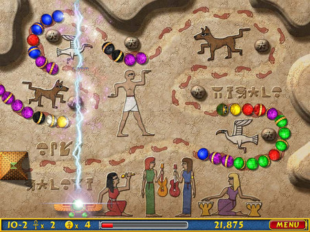 Screenshot z Luxor: Amun Rising