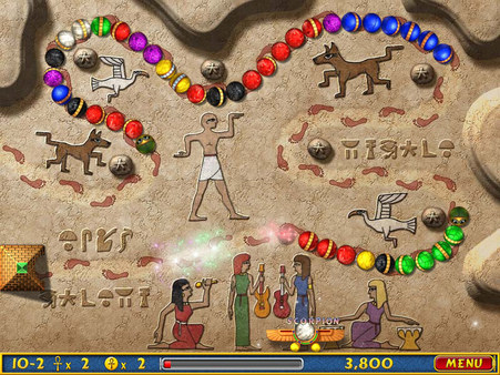 Screenshot z Luxor: Amun Rising