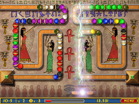 Screenshot z Luxor: Amun Rising