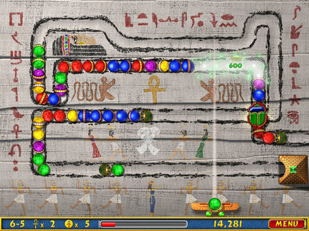 Screenshot z Luxor: Amun Rising