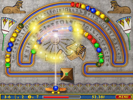 Screenshot z Luxor: Amun Rising