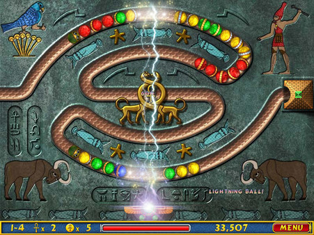 Screenshot z Luxor: Amun Rising