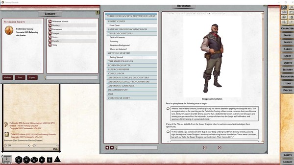 Fantasy Grounds - Pathfinder 2 RPG - Pathfinder Society Scenario #2-05: Balancing the Scales