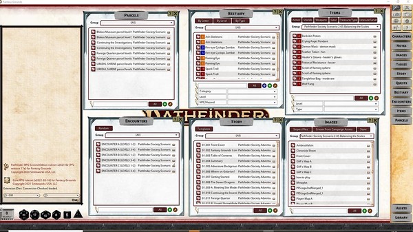 Fantasy Grounds - Pathfinder 2 RPG - Pathfinder Society Scenario #2-05: Balancing the Scales