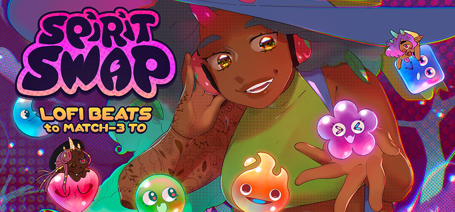 Spirit Swap: Lofi Beats to Match-3 To cover art