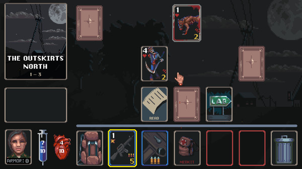 Screenshot z Cards of the Dead