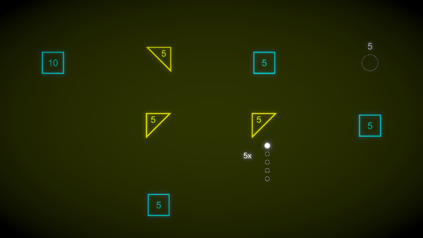 Screenshot z Destroy Geometric Shapes Soundtrack
