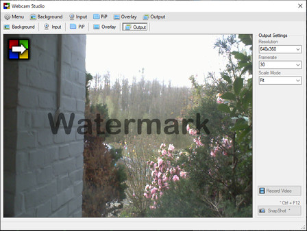 Screenshot z WebCamStudio Screenshot z WebCamStudio