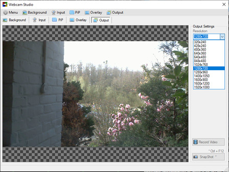 Screenshot z WebCamStudio Screenshot z WebCamStudio