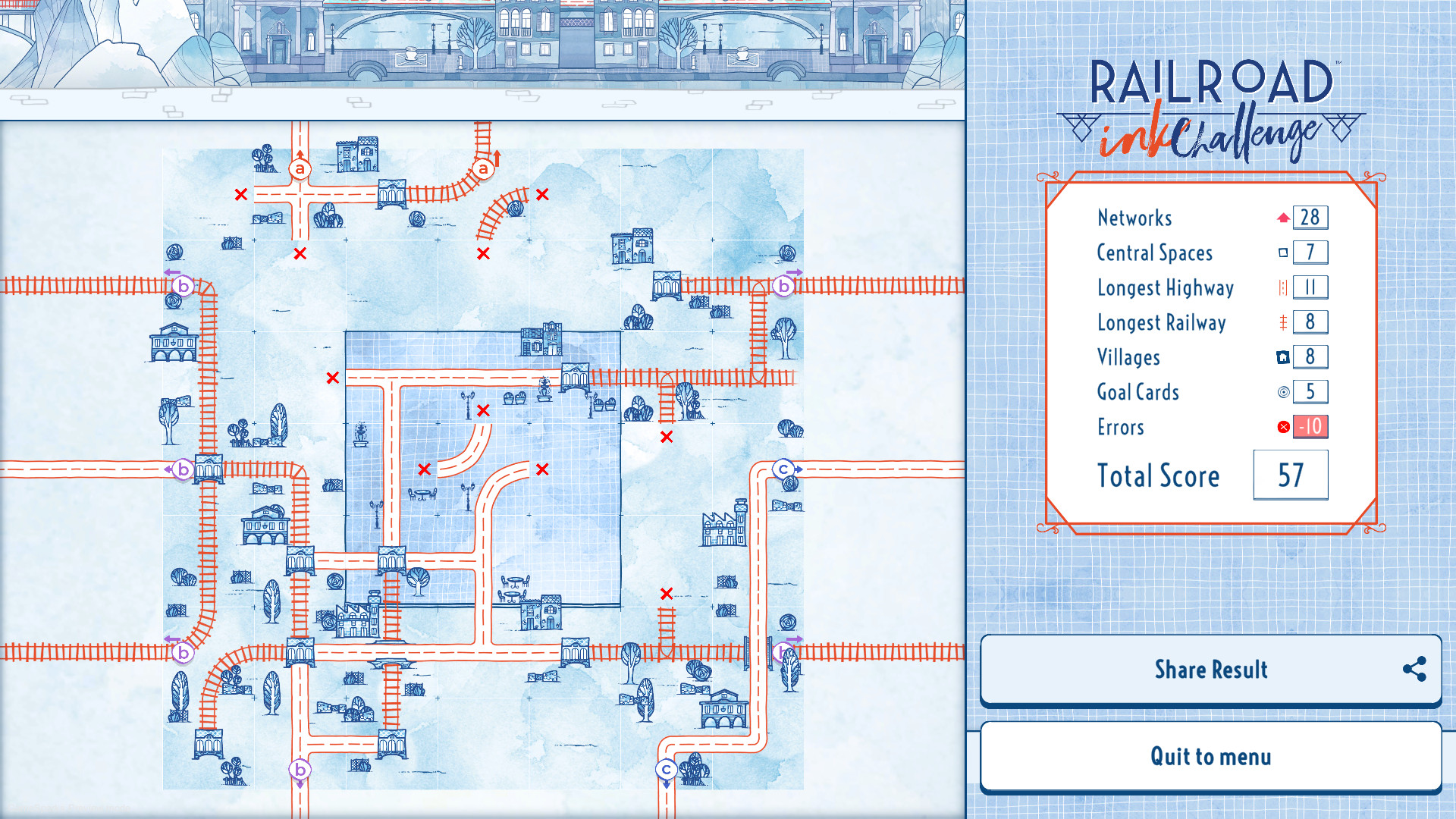 #8. Railroad Ink Challenge (Steam) Bởi: Horrible Guild
