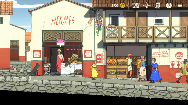 Danger in Pompeii