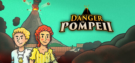 Danger in Pompeii cover art