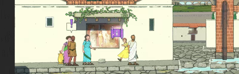 Danger in Pompeii video 9