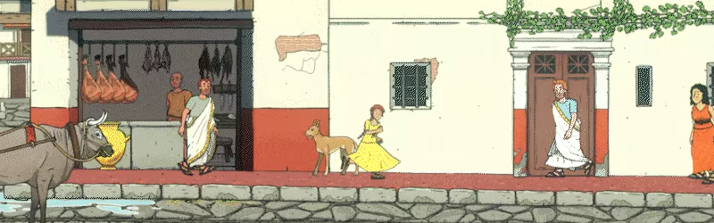 Danger in Pompeii video 3