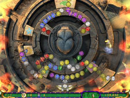 Screenshot z Luxor 3