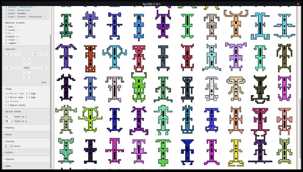 Screenshot z Spritify Screenshot z Spritify