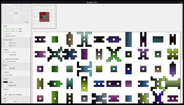 Screenshot z Spritify Screenshot z Spritify