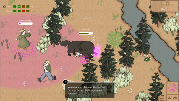 Screenshot z Veil of Dust: A Homesteading Game