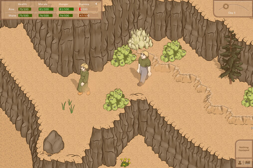 Screenshot z Veil of Dust: A Homesteading Game