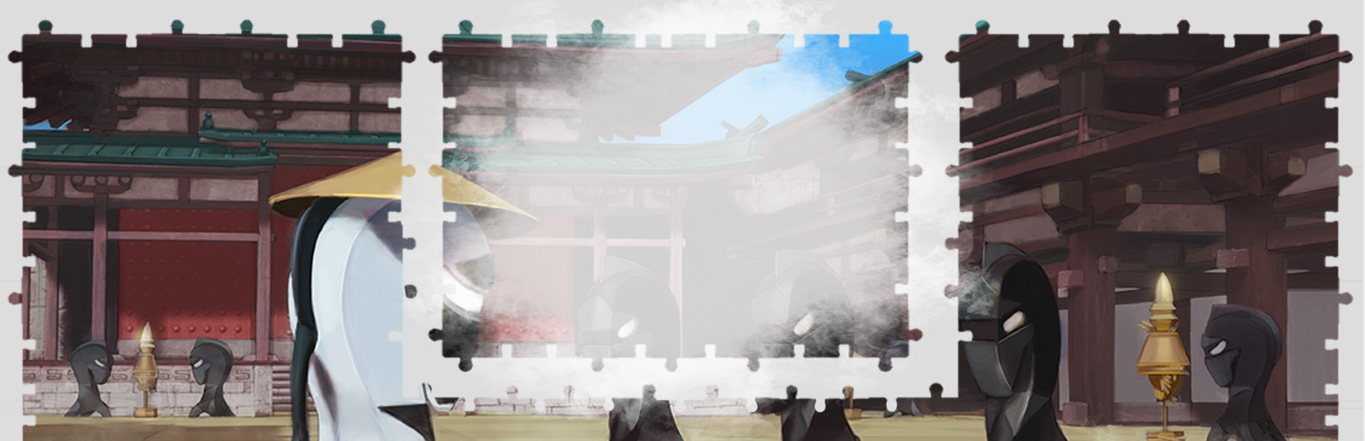 Shinobi's Way - a jigsaw chess tale