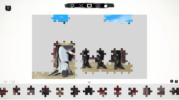 Shinobi's Way - a jigsaw chess tale screenshot 5