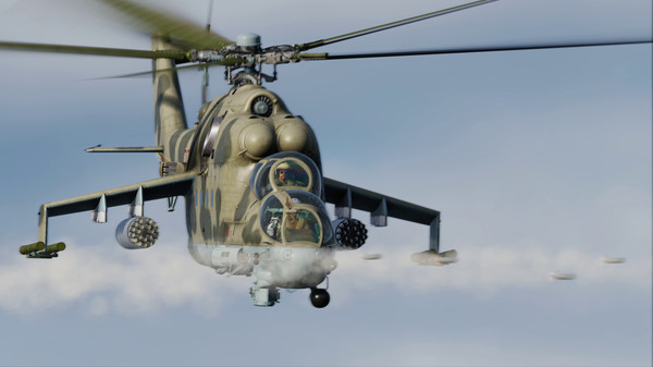Screenshot z DCS: Mi-24P HIND