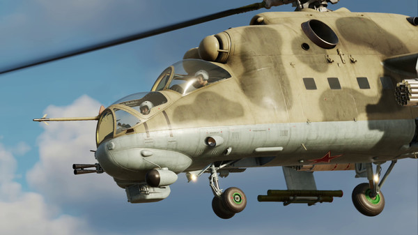 Screenshot z DCS: Mi-24P HIND