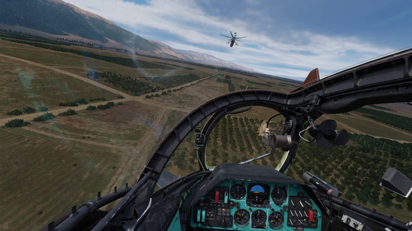Screenshot z DCS: Mi-24P HIND