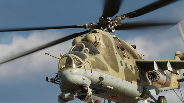 Screenshot z DCS: Mi-24P HIND